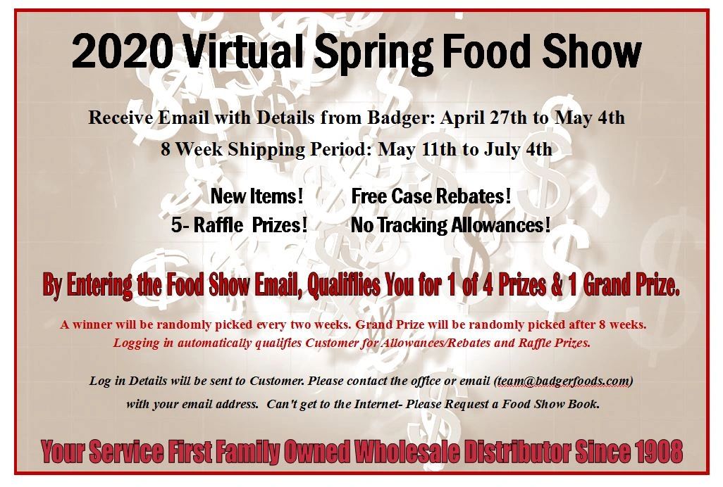 Badger Wholesale Foodservice Home